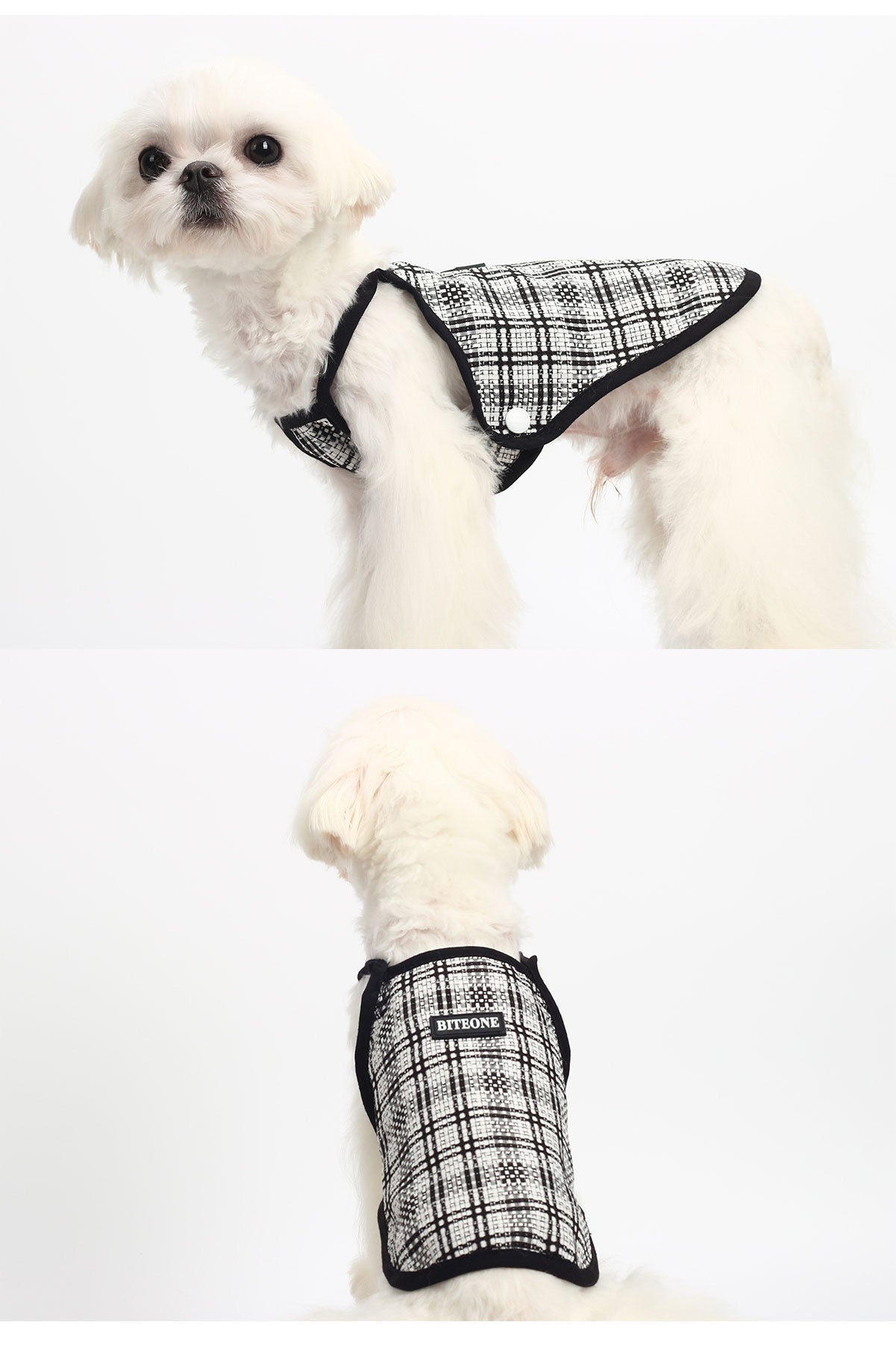 Plaid Vest | BITEONE